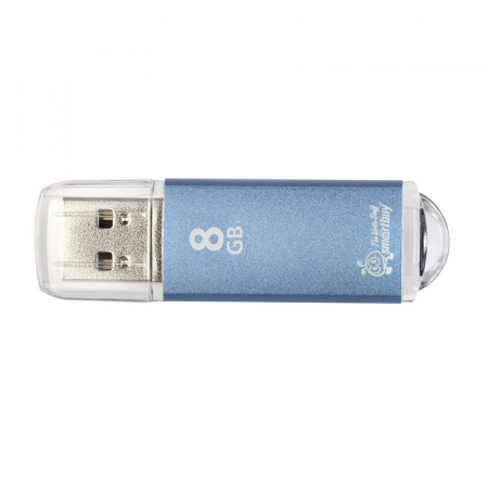 Флэш-память Smartbuy V-Cut Series USB 2.0 8Gb Blue - интернет-магазин Сотомикс в Череповце