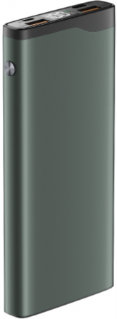АКБ Olmio внешний QL-10 10000mAh 22.5W QuickCharge 3.0 PowerDelivery LCD Grey (043982) (с/н) - интернет-магазин Сотомикс в Череповце