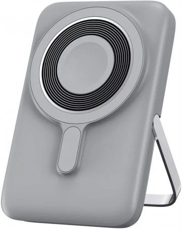 АКБ внешний Wiwu Elite MagSafe 15W Wieless Charging 10000mAh Gray - интернет-магазин Сотомикс в Череповце