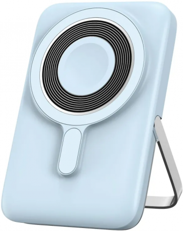 АКБ внешний Wiwu Elite MagSafe 15W Wieless Charging 10000mAh Blue - интернет-магазин Сотомикс в Череповце